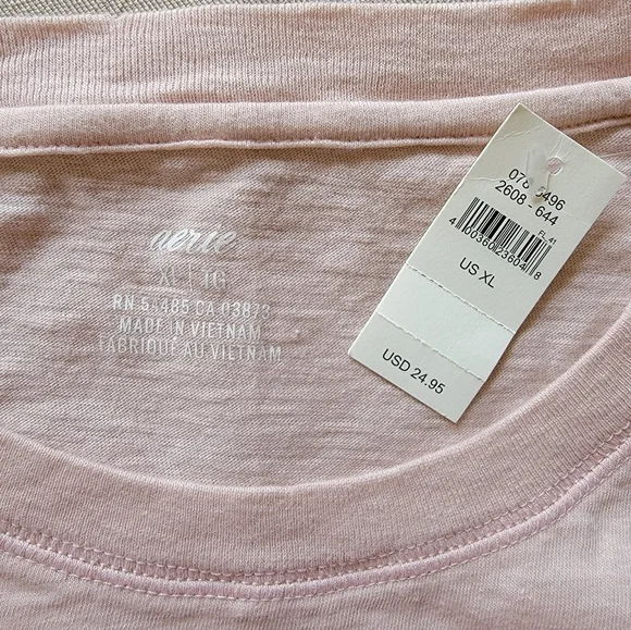 Aerie Cropped Graphic Tee - Picture 3 of 5